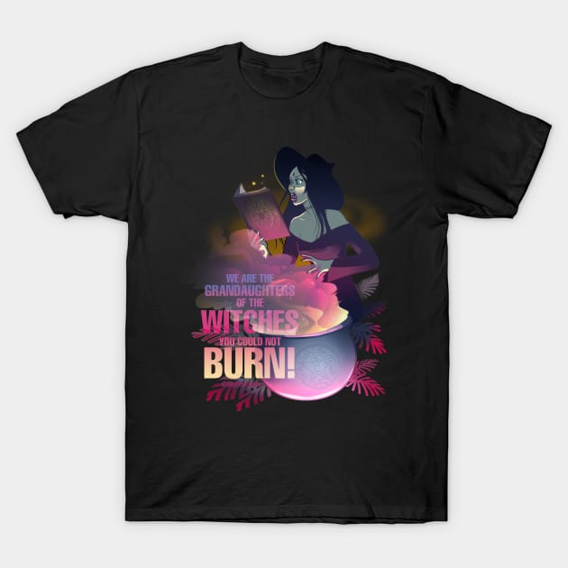 Witch - Drawlloween2018 T-Shirt by myprofanity